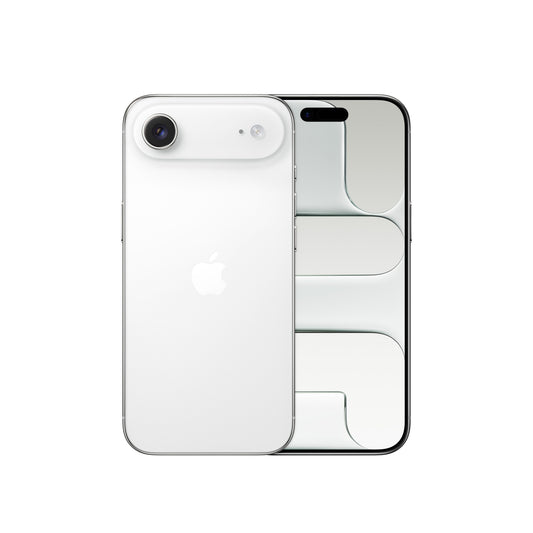 iPhone Air 256GB in Cloud White, front and back view
