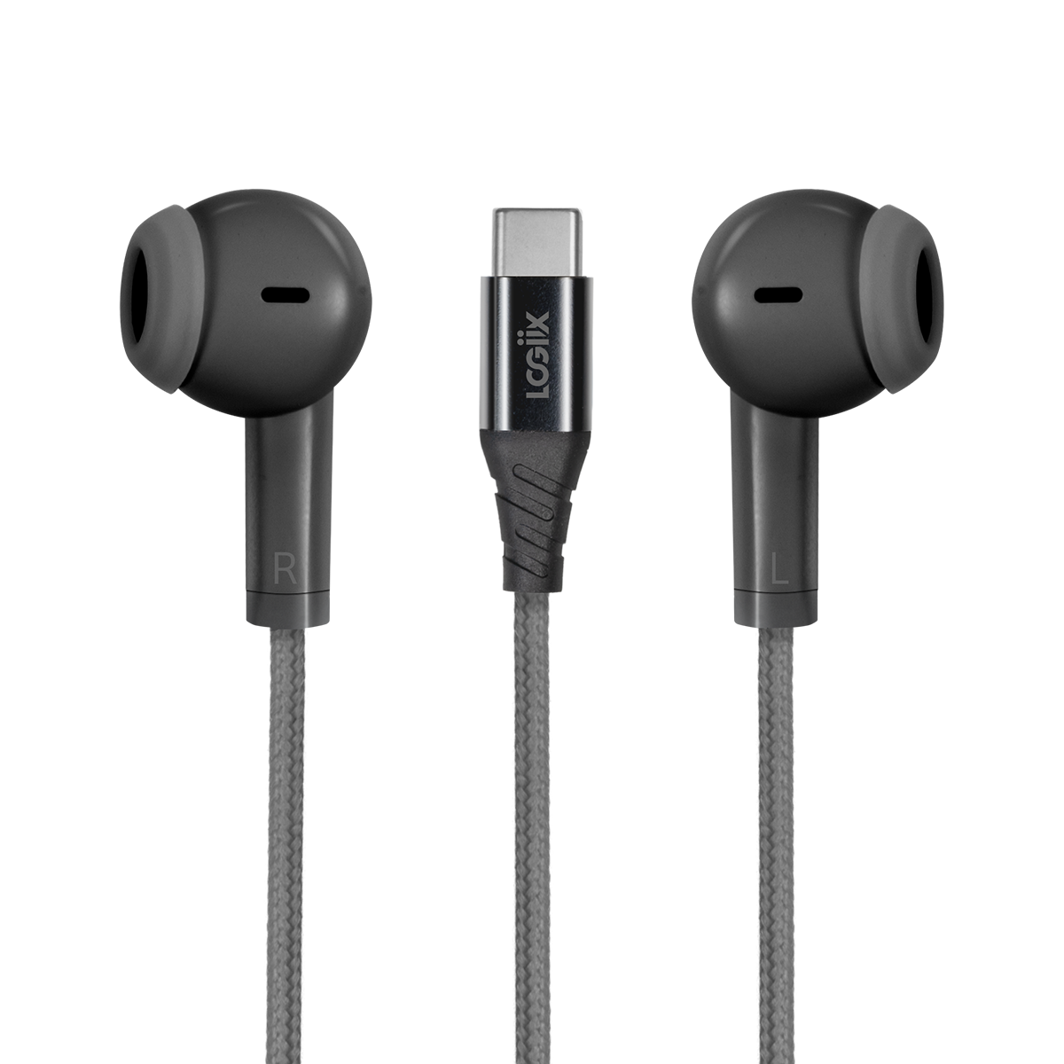 LOGiiX Vibrance Melody Wired USB-C Earphones - Black – JumpPlus.com