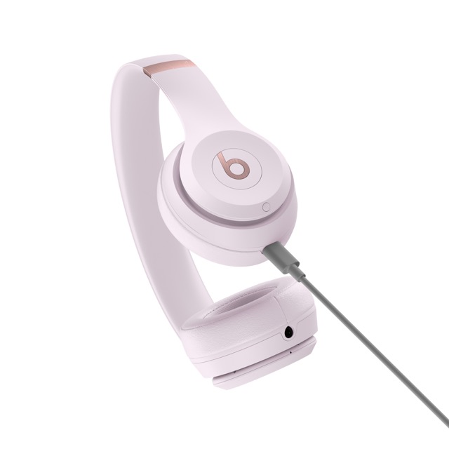 Beats Solo4 On-Ear Wireless Headphones - Cloud Pink