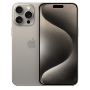 Certified Pre-Owned - Apple iPhone 15 Pro Max (256GB, Natural Titanium)