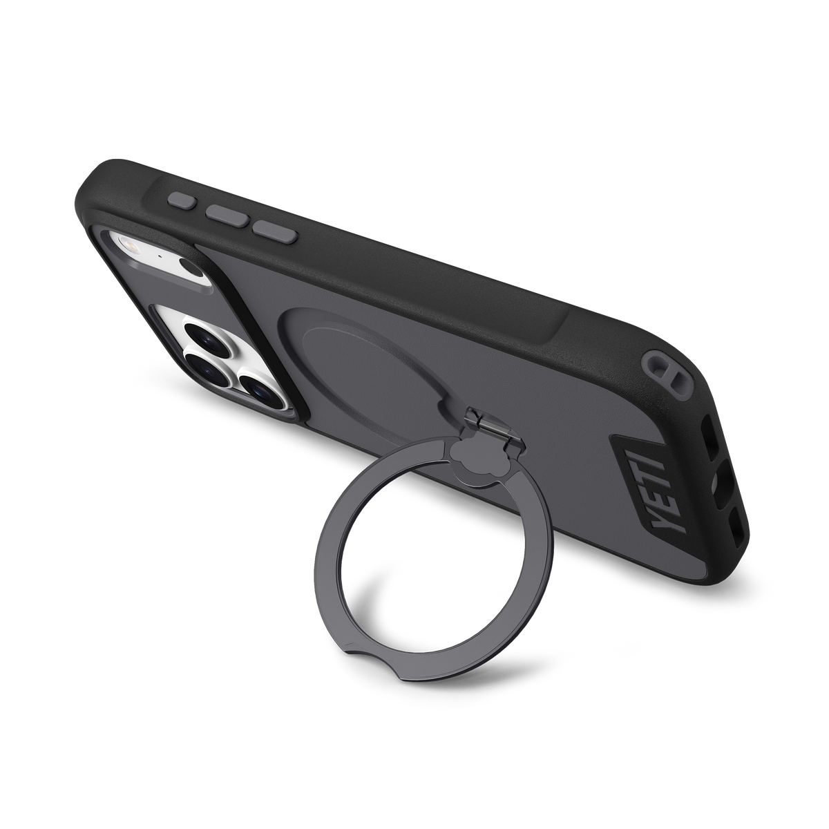 YETI™ LoadOut™ Phone Case: Sized for iPhone 18 Pro, iPhone 17 Pro, Magsafe compatible. Charcoal