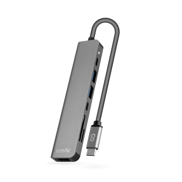 LOGiiX USB Type-C to Multiport Hub 7-in-1