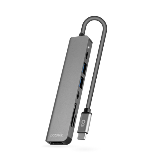 LOGiiX USB Type-C to Multiport Hub 7-in-1