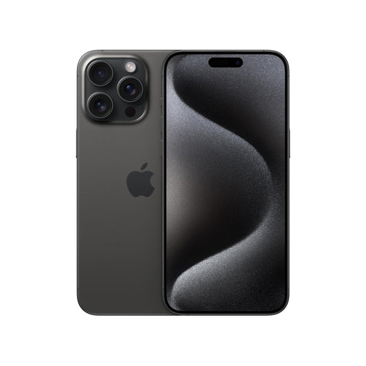 Certified Pre-Owned - Apple iPhone 15 Pro Max (256GB, Black Titanium)