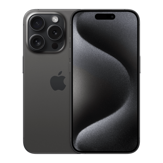 Certified Pre-Owned - Apple iPhone 15 Pro (128GB, Black Titanium)
