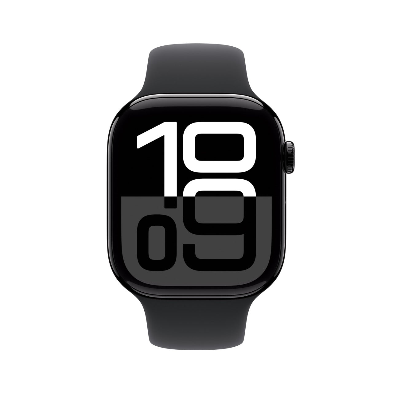Apple Watch Series 10 Jet Noir Aluminium Case with Noir Sport Band (46mm, GPS + Cellular)