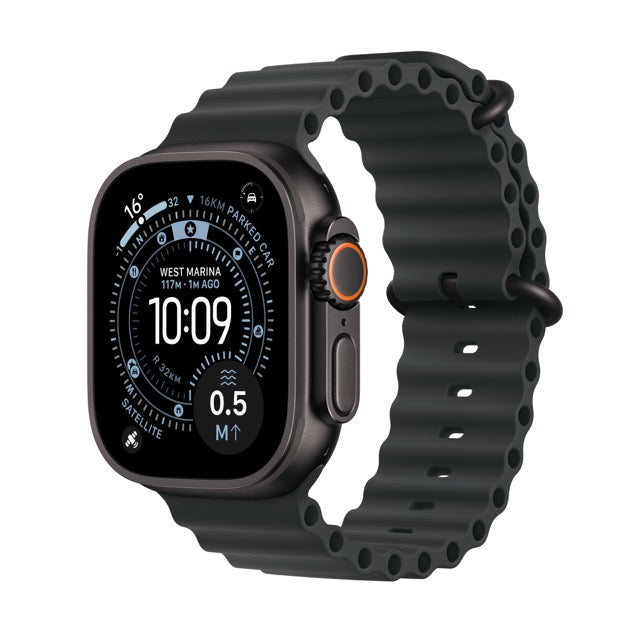Apple Watch Ultra 3 GPS + Cellular 49mm Black Titanium Case with Black Ocean Band (Demo).jpg