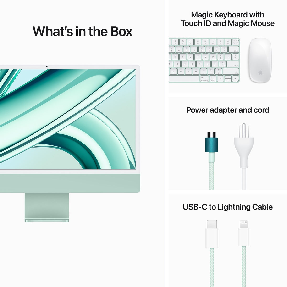 Apple iMac 24-inch M3 8-core 10-core 8GO RAM