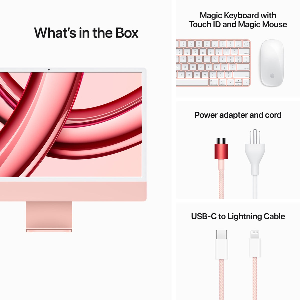 Apple iMac 24-inch M3 8-core 10-core 8GO RAM