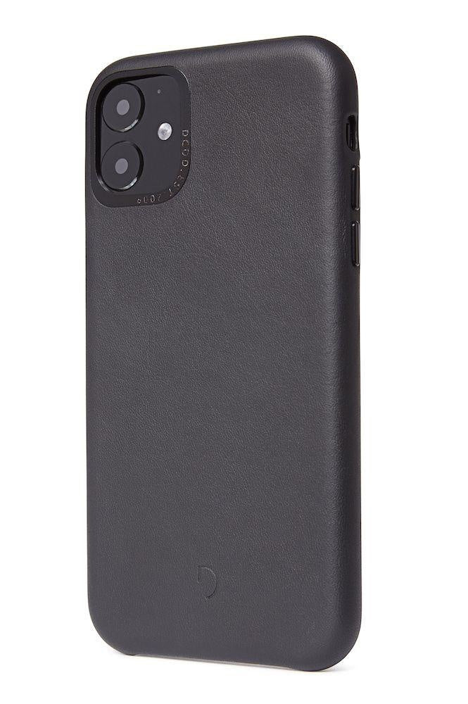 Decoded Leather Back Cover for iPhone 11 - Black.jpg