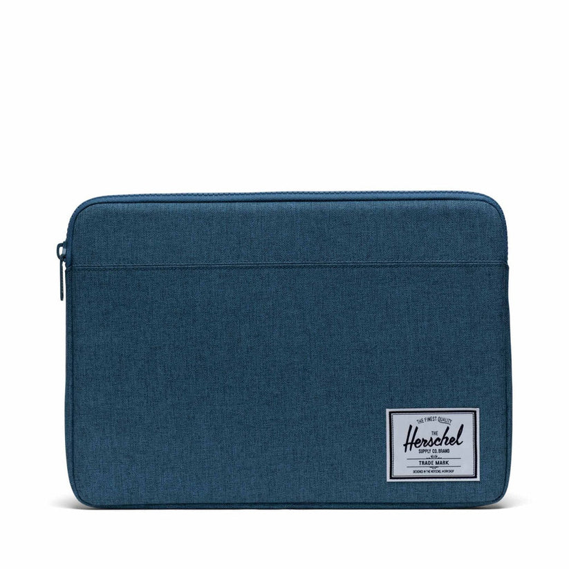 Herschel Anchor Sleeve for 14 Inch MacBook - Copen Blue Crosshatch.jpg