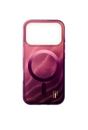 Ideal of Sweden Glitter Glow Case with MagSafe for iPhone 18 Pro Max / 17 Pro Max - Cherry Lacquer