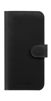 Ideal of Sweden Leather Folio Wallet for iPhone 18 Pro  / 17 Pro - Black