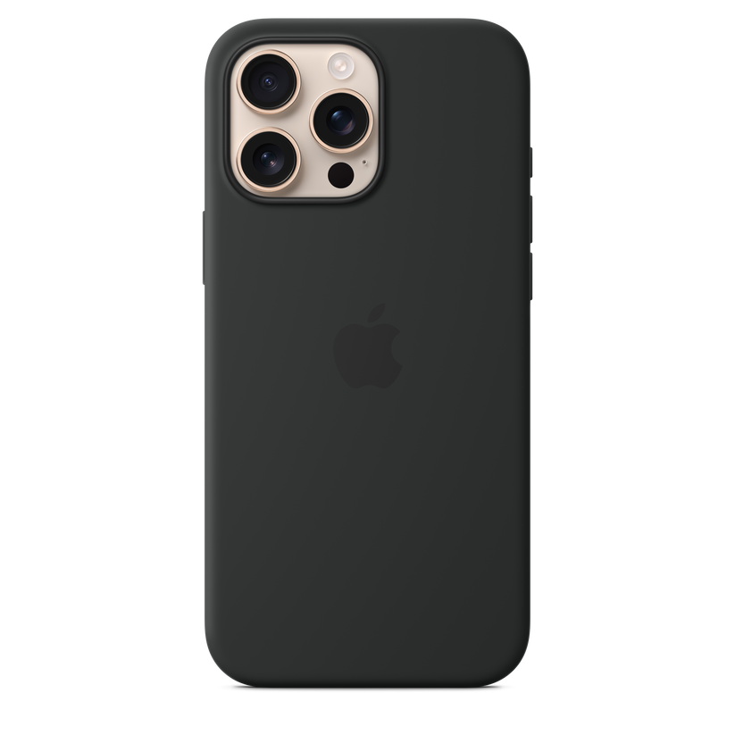 iPhone 16 Pro Max Silicone Case with MagSafe - Black