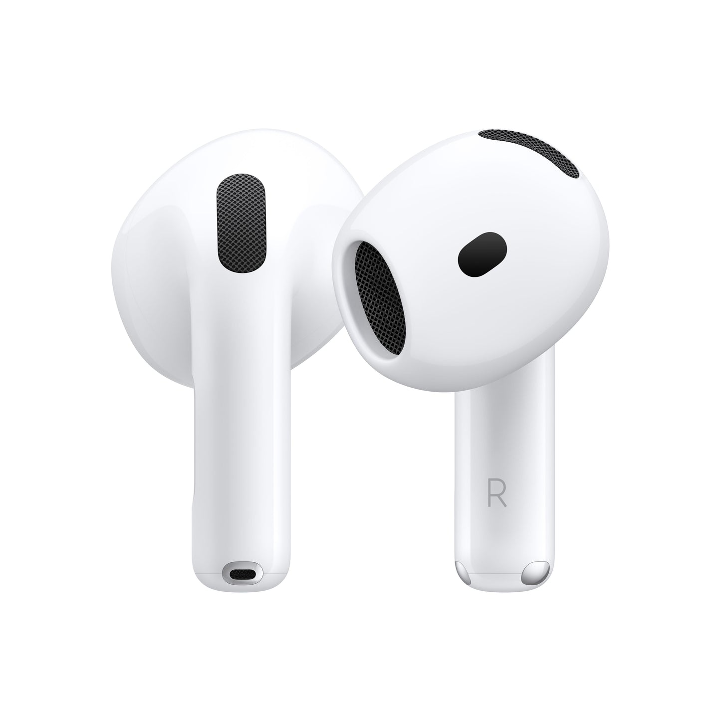 AirPods 4 front and angled view