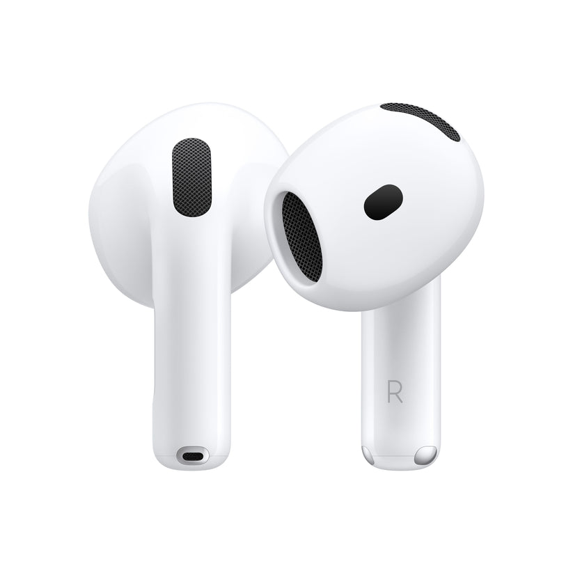 AirPods 4 front and angled view