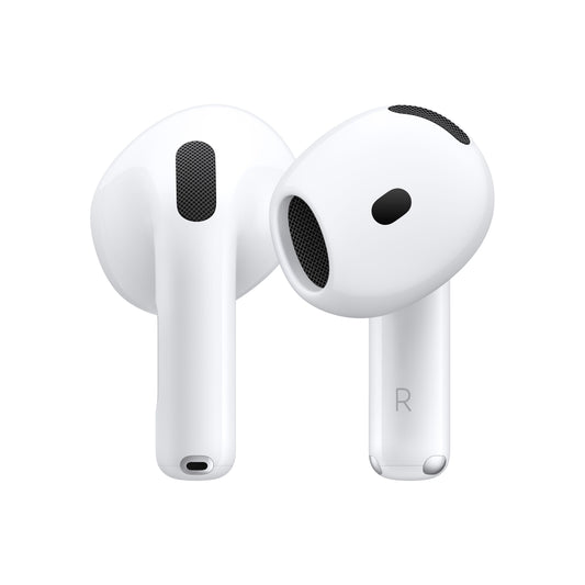 AirPods 4 front and angled view