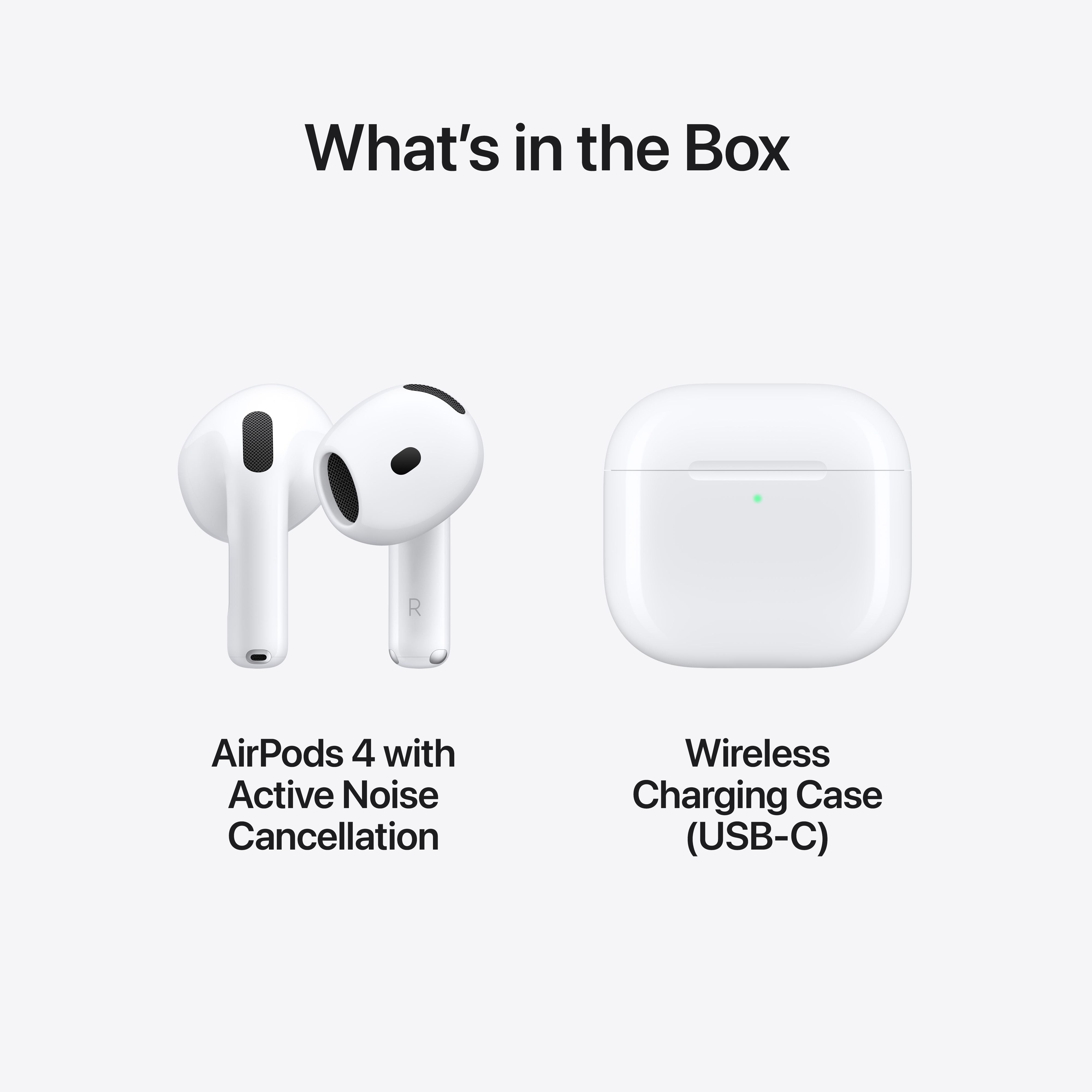 AirPods 4 with Active Noise Cancellation – JumpPlus.com