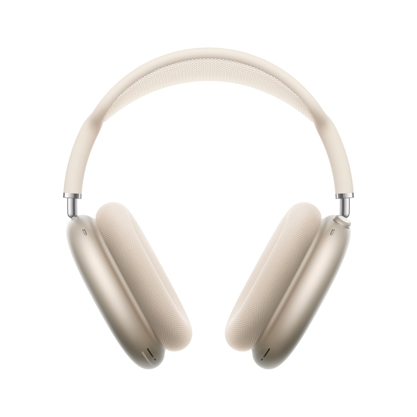 AirPods Max in Starlight front view