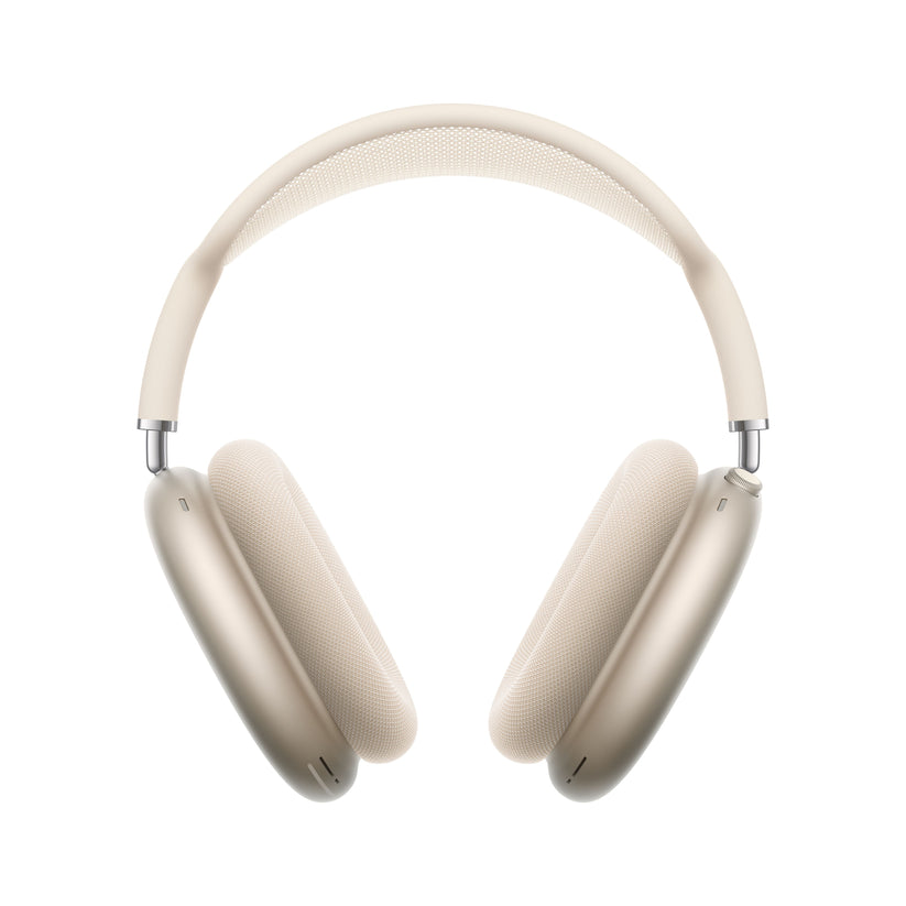 AirPods Max in Starlight front view