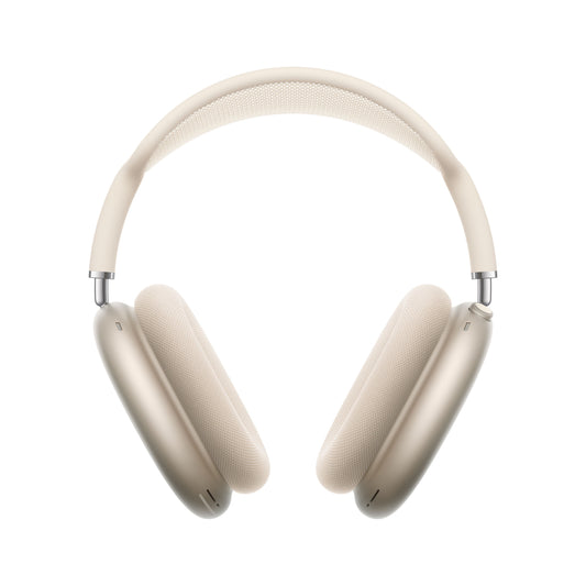 AirPods Max in Starlight front view