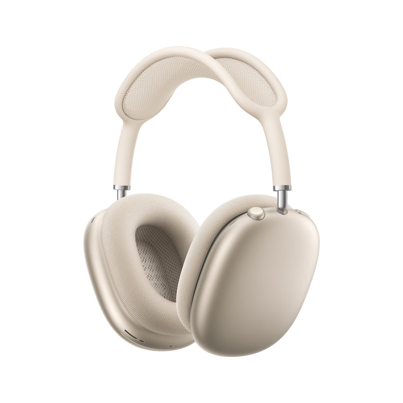 AirPods Max in Starlight angled front view