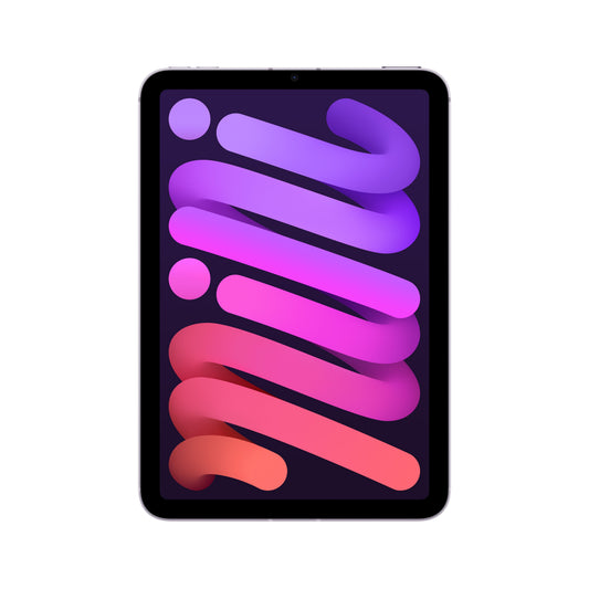 iPad mini Wi-Fi + Cellular 256GB in Purple (A17 Pro) front display