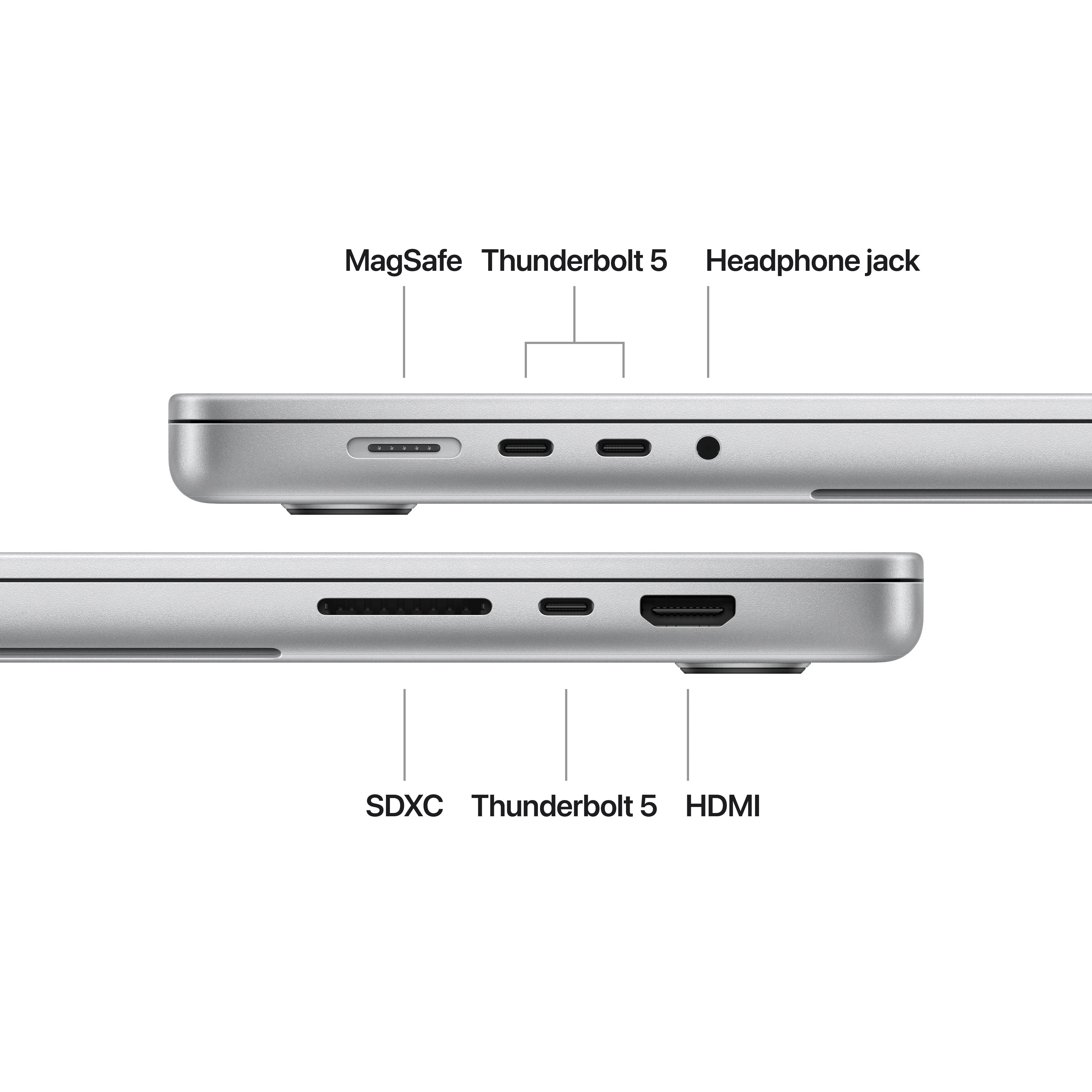 16-inch MacBook Pro: Apple M4 Max chip with 14‑core CPU and 32