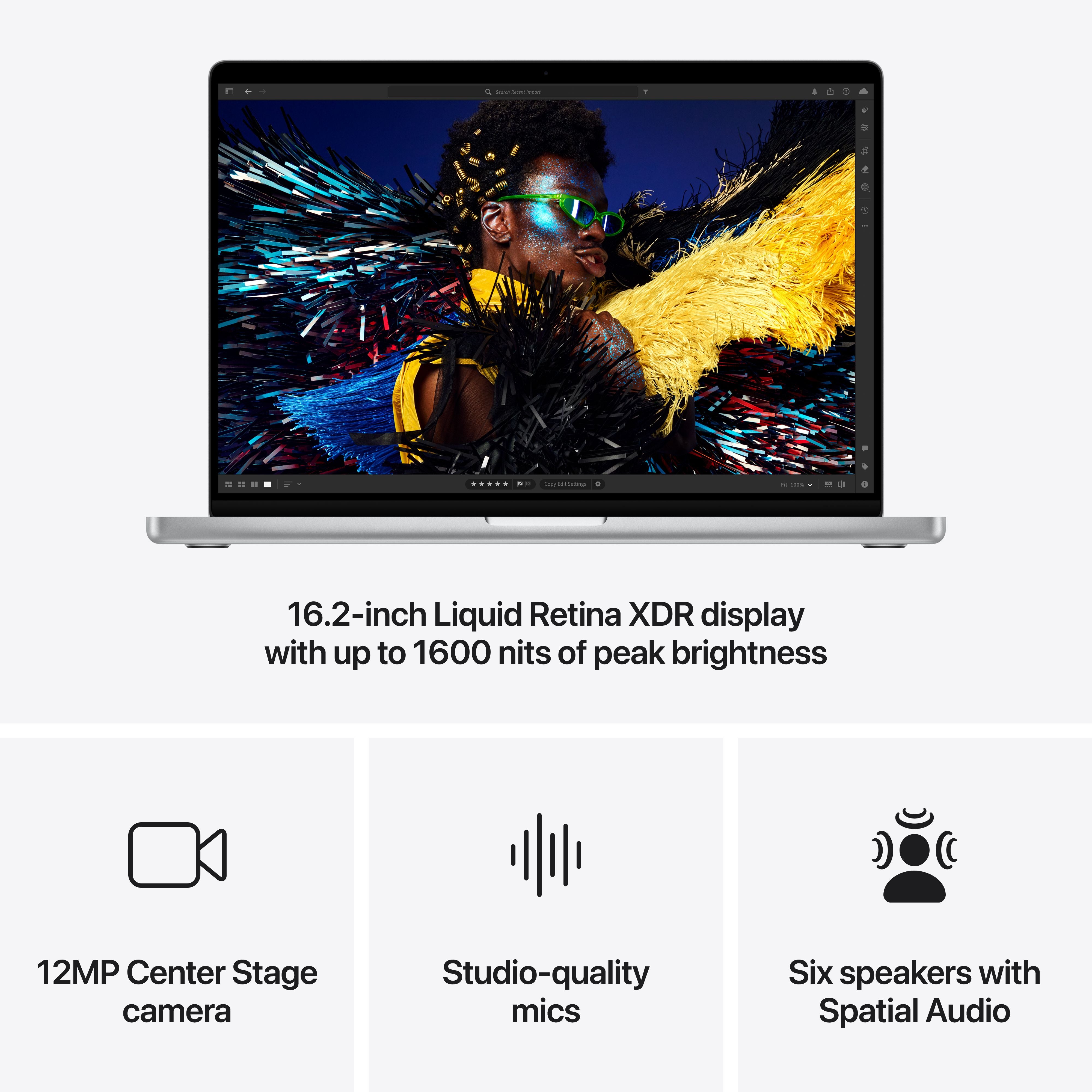 MacBook Pro 16インチ M4 Pro 16-inch MacBook Pro: Apple M4 Pro chip with 14‑core CPU and 20