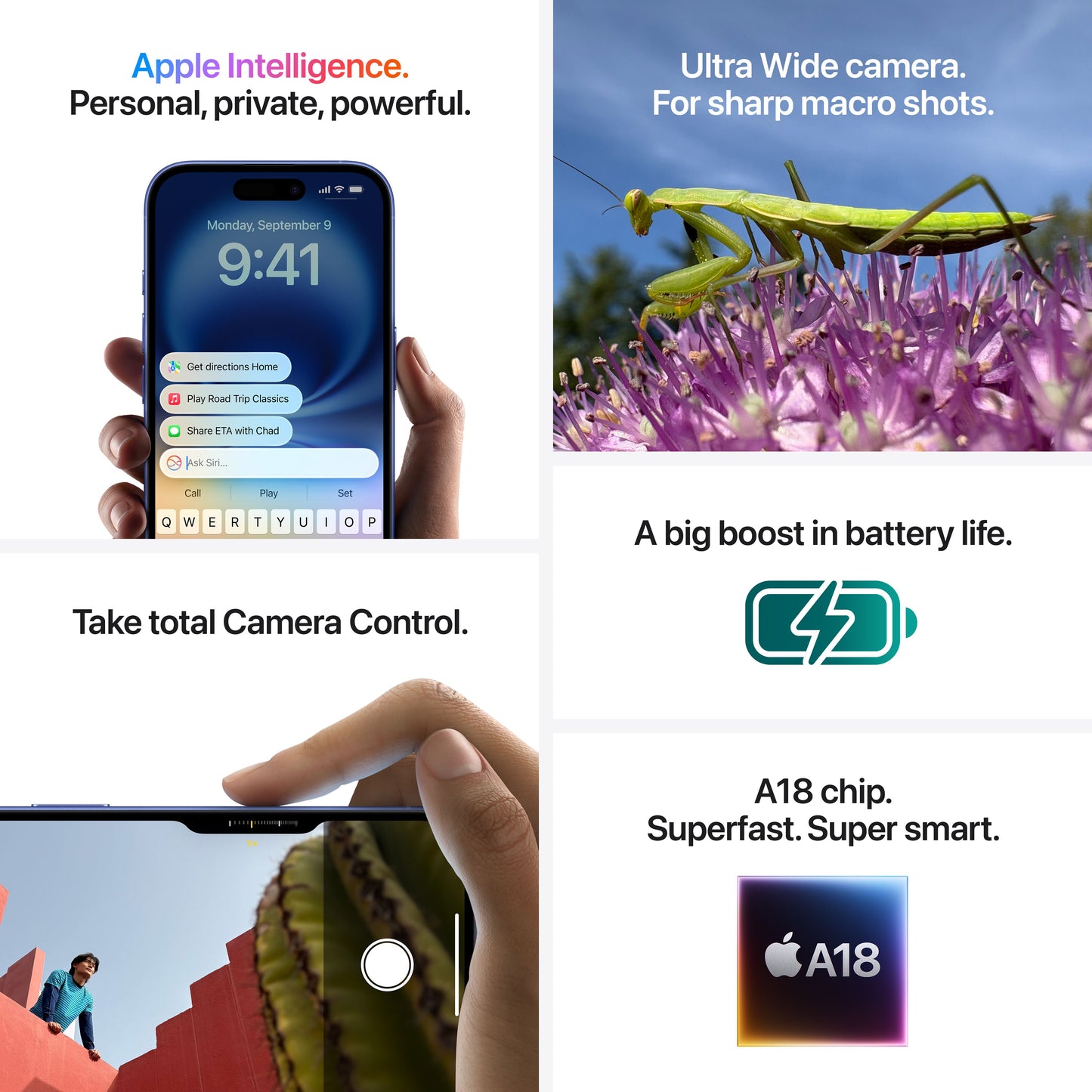 iPhone 16 128GO Teal