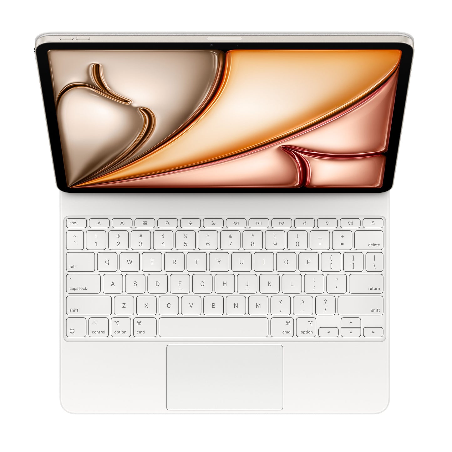 Magic Keyboard for iPad Air 13-inch (M3) - US English - Blanc