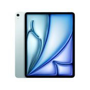 13-inch iPad Air Wi-Fi 256GB in Blue M3 showing front display and rear design