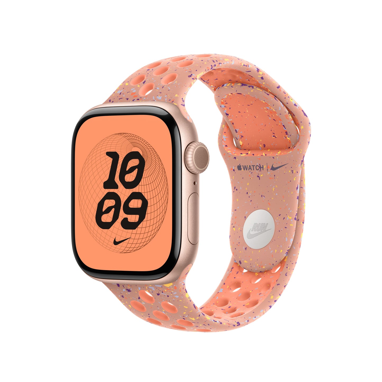 Apple - Nike Sport Band M/L - Alpenglow Pink - Small Watch