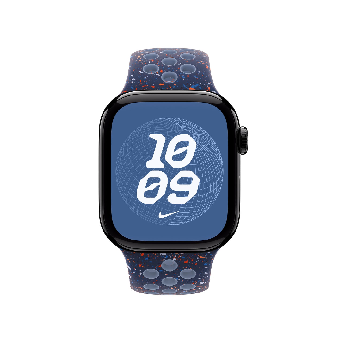 Apple - Nike Sport Band M/L - Blue Ribbon - Small Watch