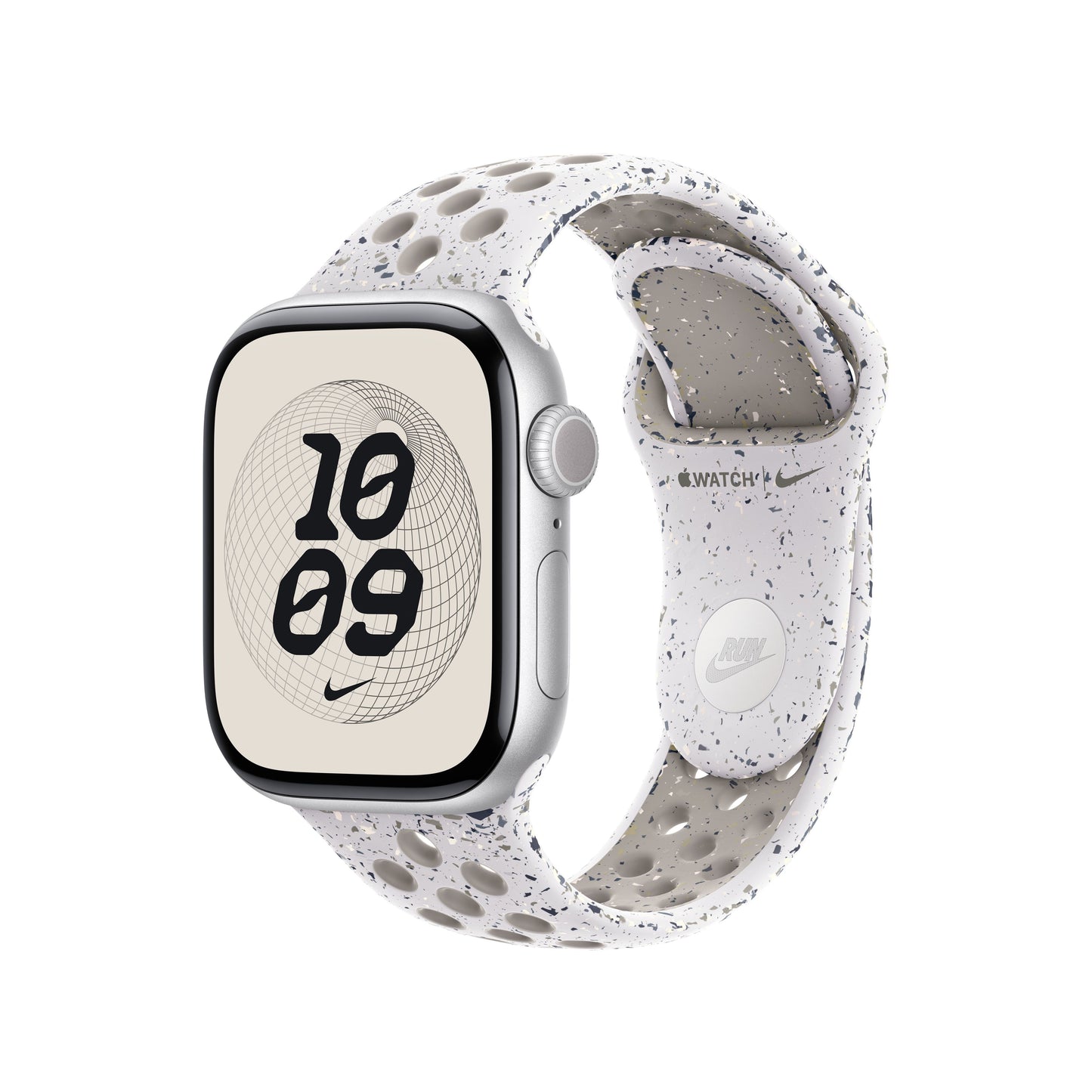 Apple - Nike Sport Band M/L - Veiled Grey  - Small Watch
