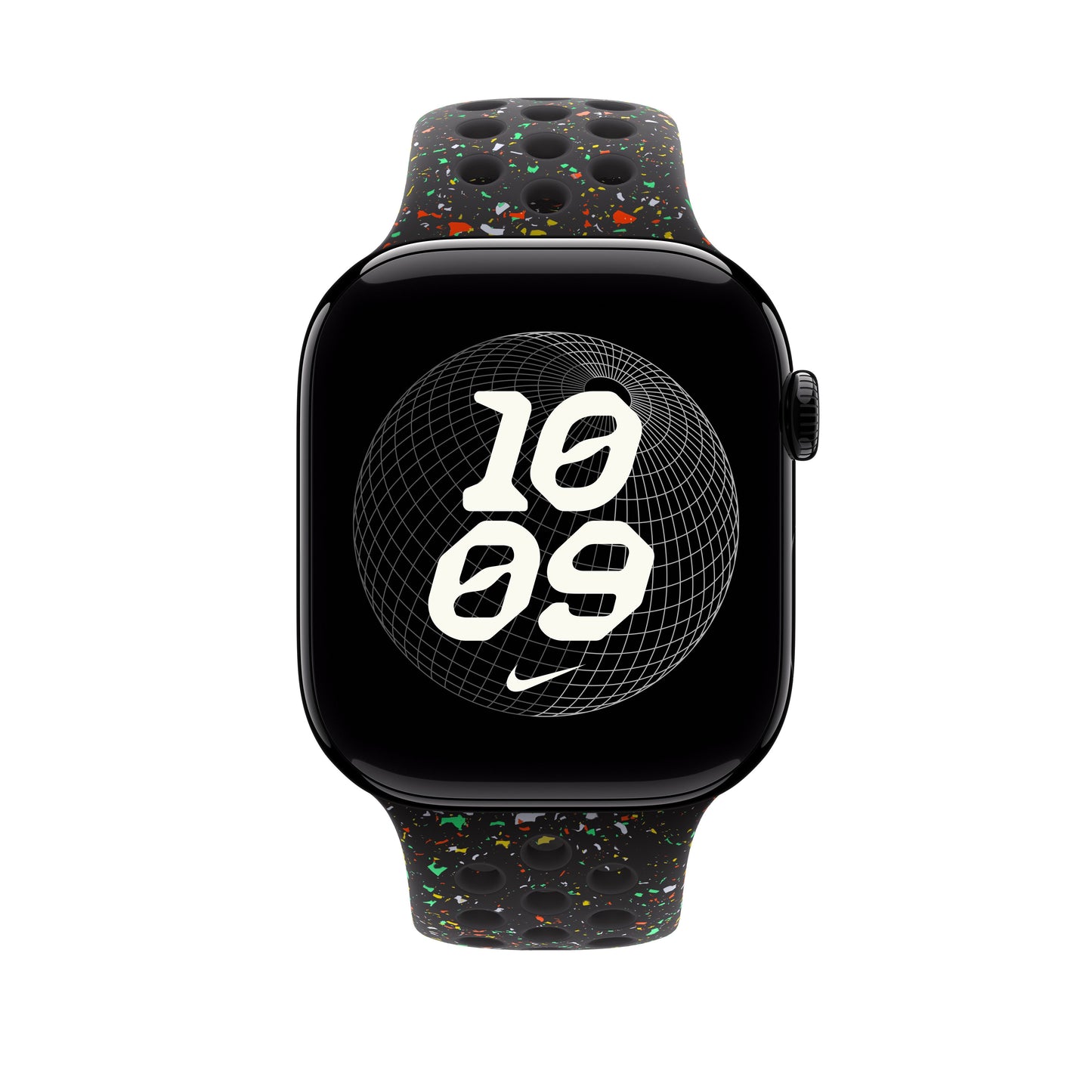 Apple - Nike Sport Band M/L - Midnight Black  - Large Watch
