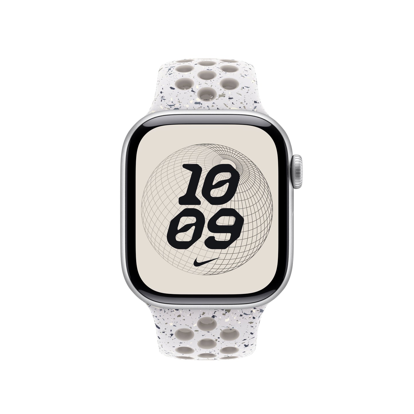 Apple - Nike Sport Band M/L - Veiled Grey  - Small Watch