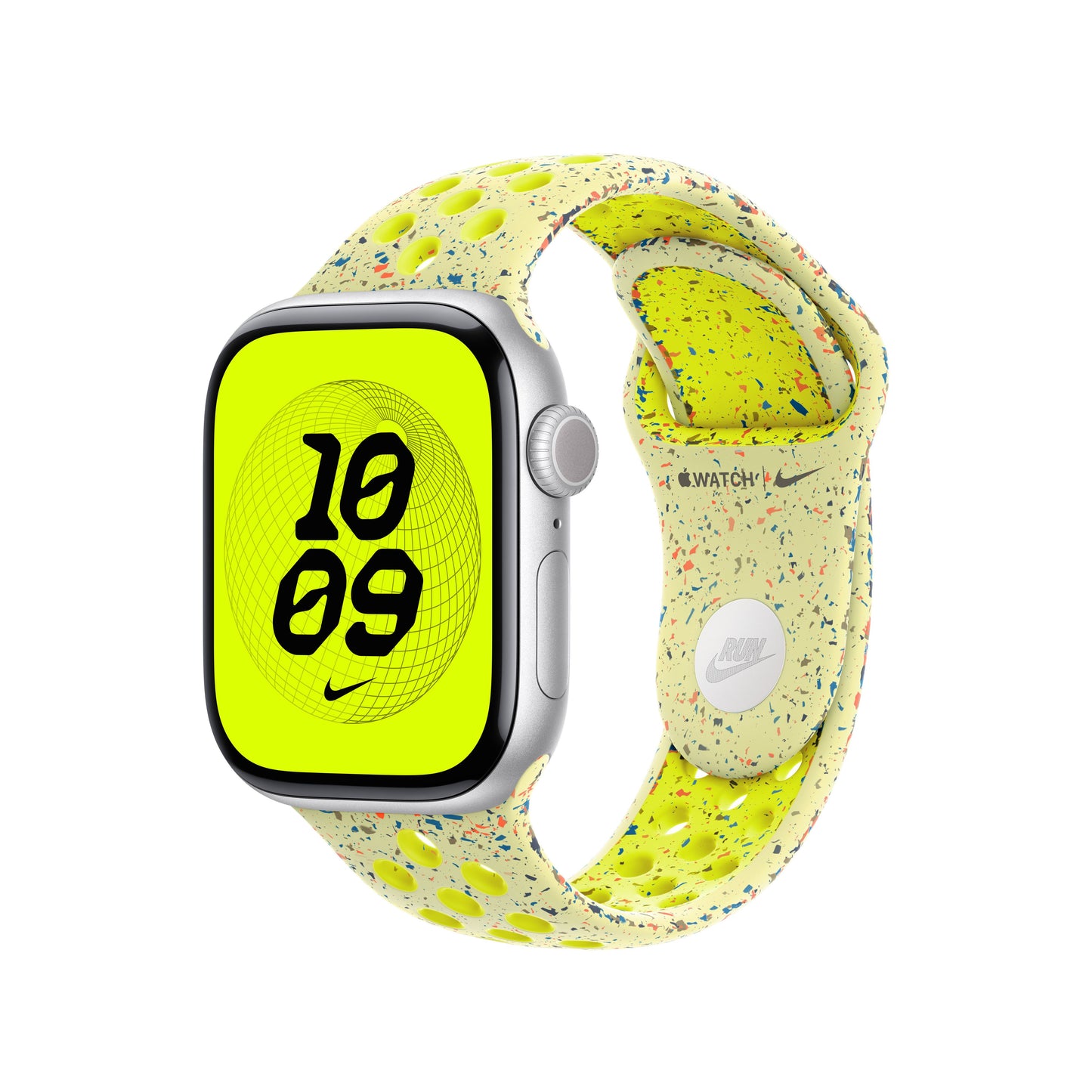 Apple - Nike Sport Band S/M - Volt Splash - Small Watch