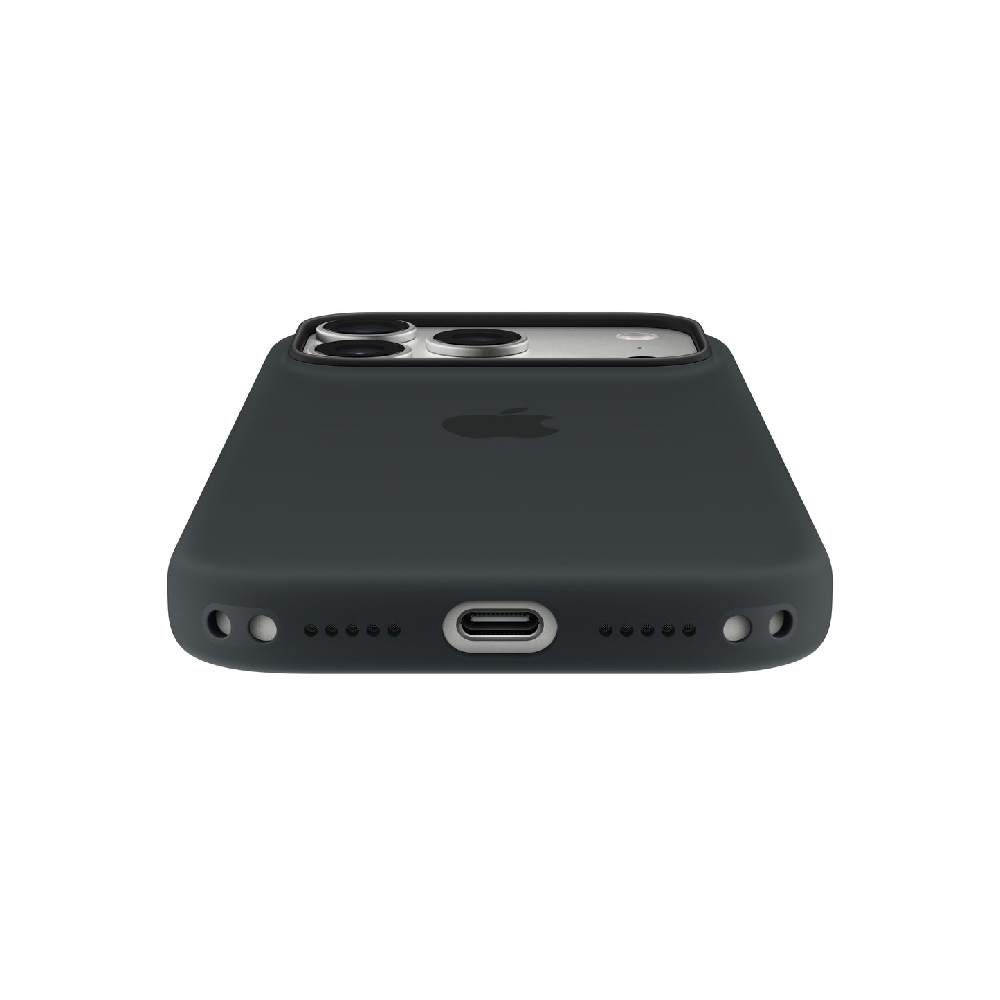 iPhone 17 Pro Silicone Case with MagSafe – Noir