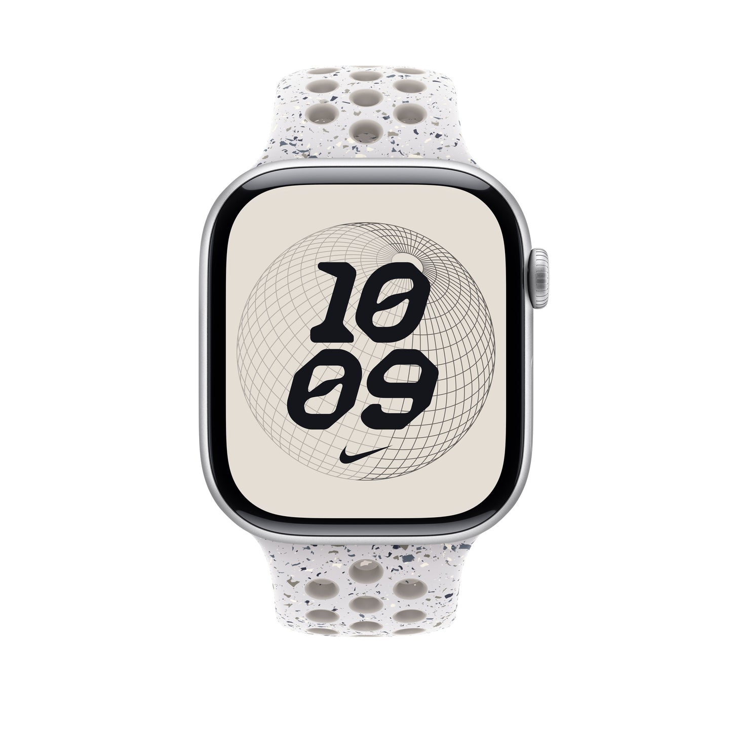 Apple - Nike Sport Band M/L - Veiled Grey - Large Watch