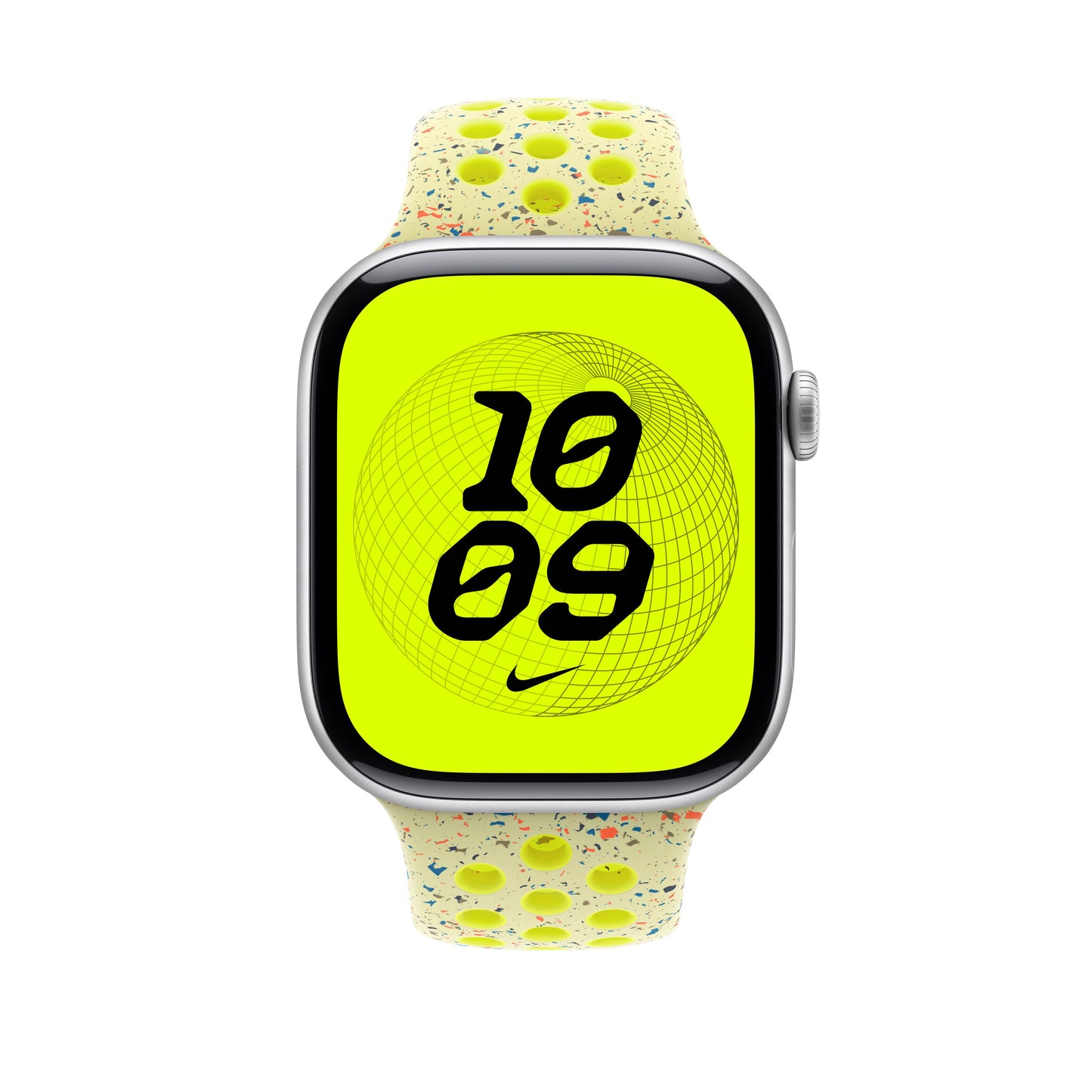 Apple - Sport Band M/L - Volt Splash - Large Watch