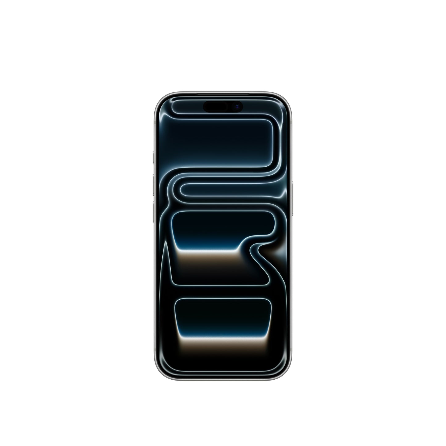 iPhone 17 Pro in Silver front display view