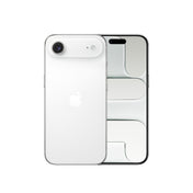 iPhone Air 1TB in Cloud White, front and back view