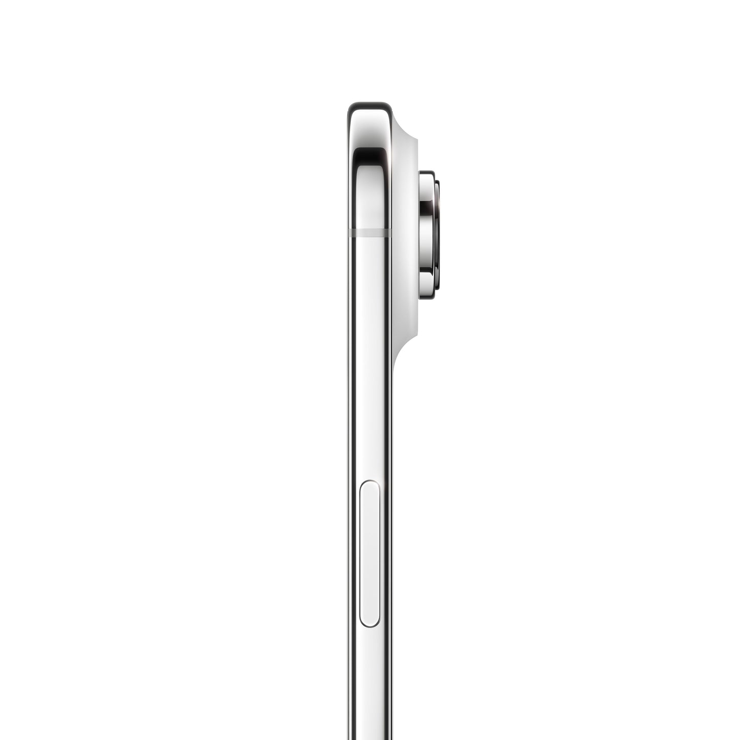 iPhone Air in Cloud White side view