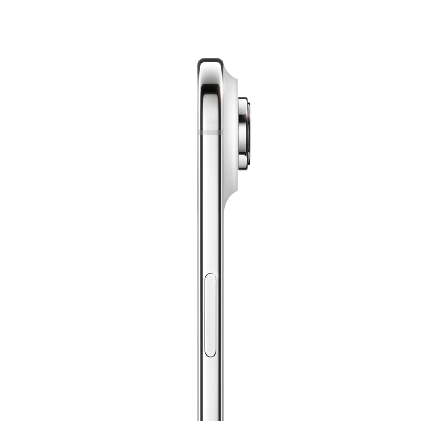 iPhone Air in Cloud White side view
