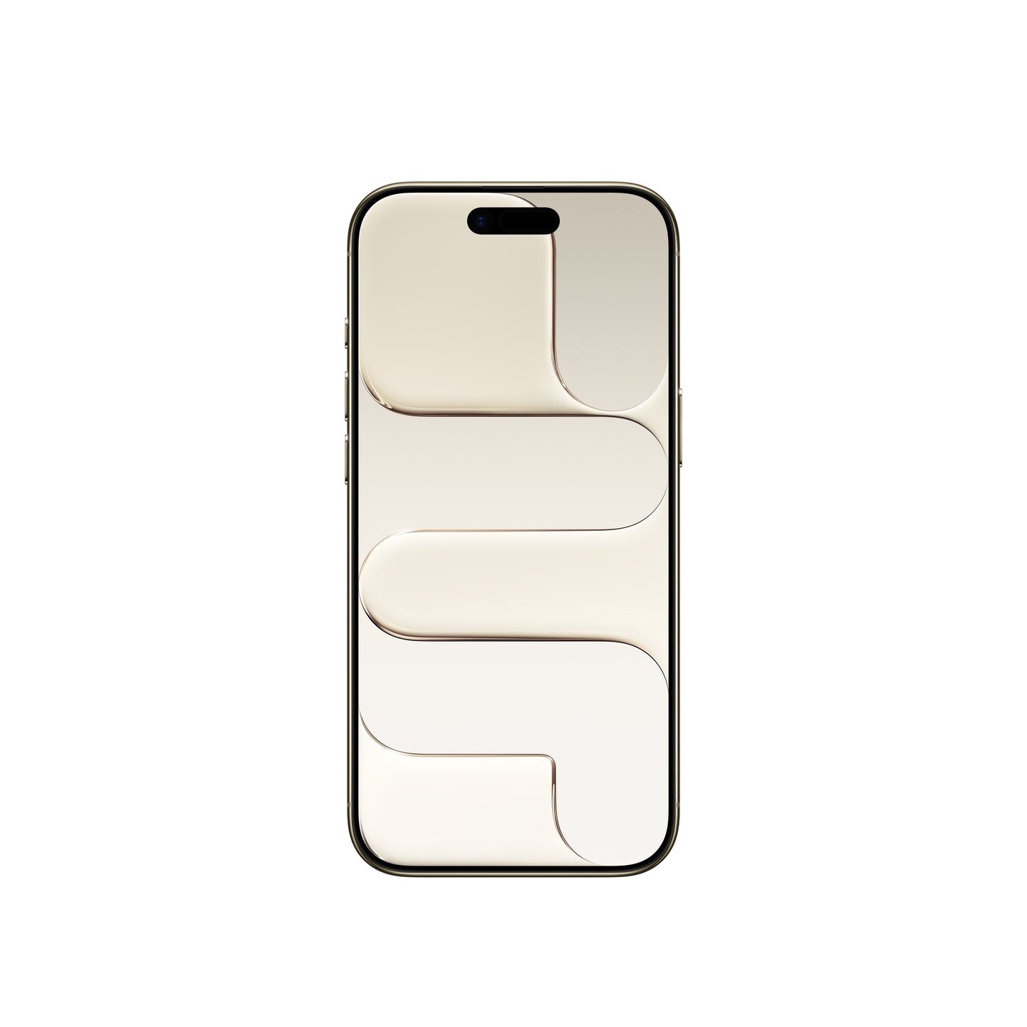 iPhone Air 512GB in Light Gold, front view