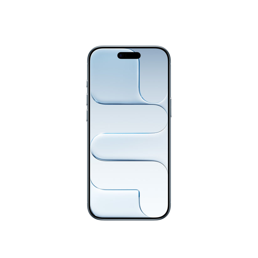 iPhone Air 1TB in Sky Blue, front view