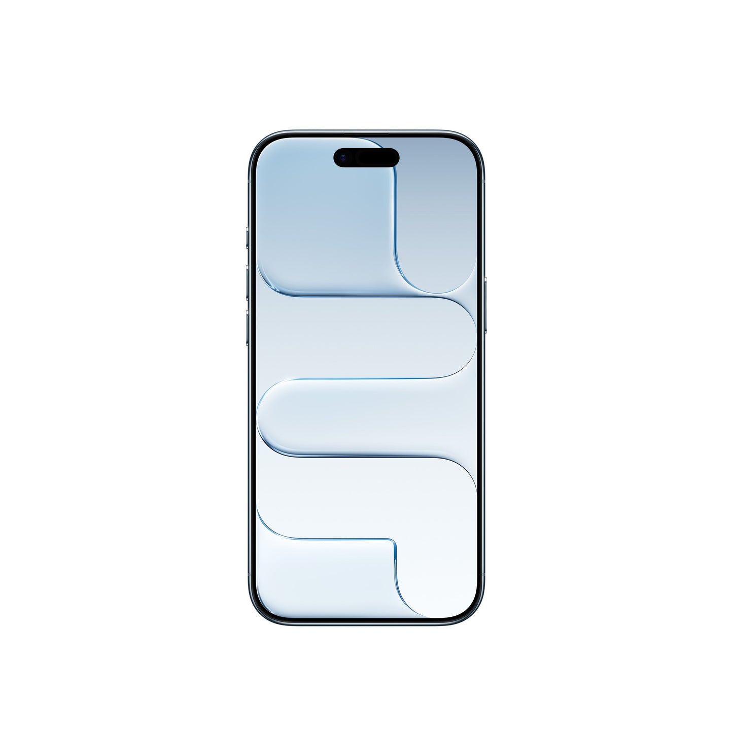 iPhone Air 512GB in Sky Blue, front view