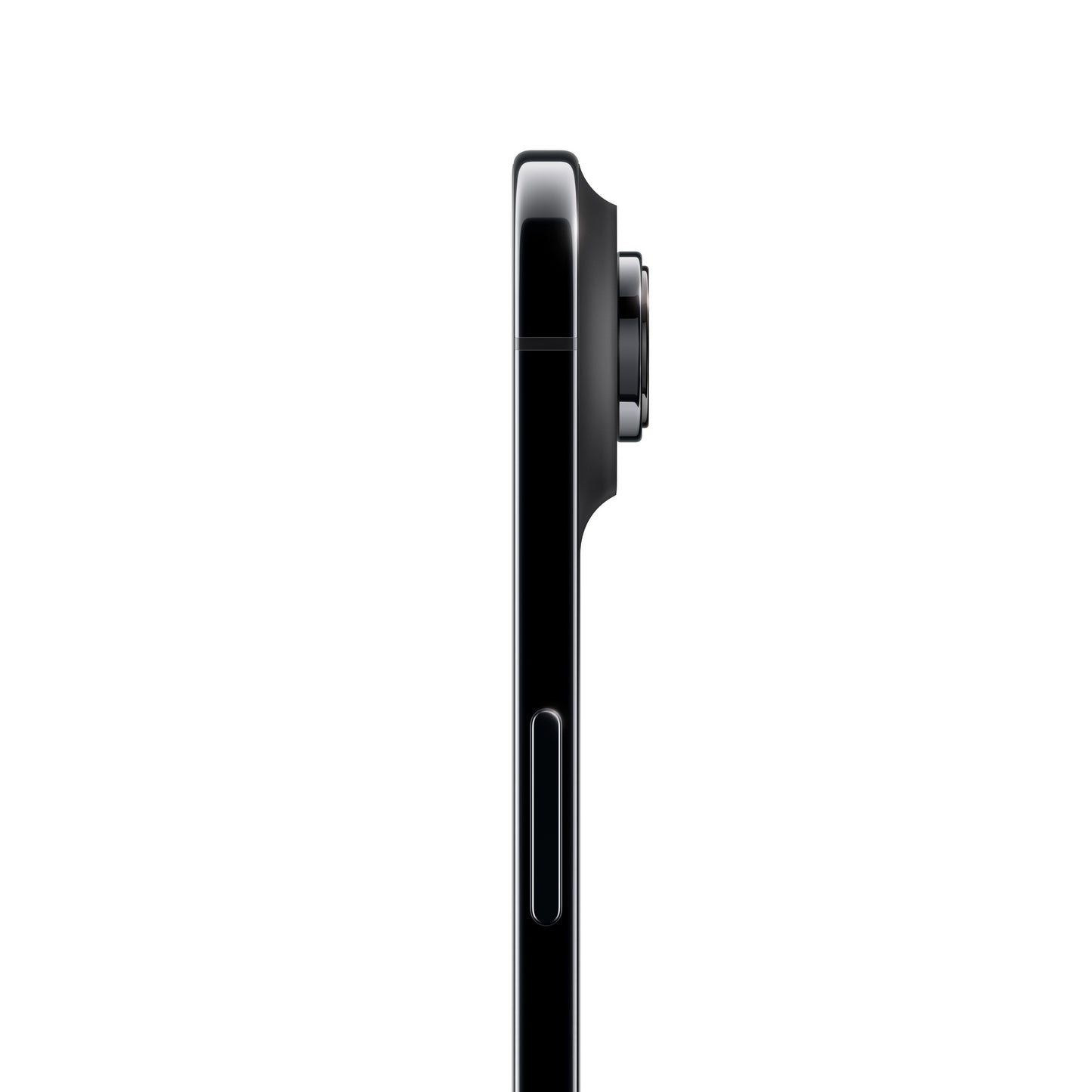 iPhone Air in Space Black side view