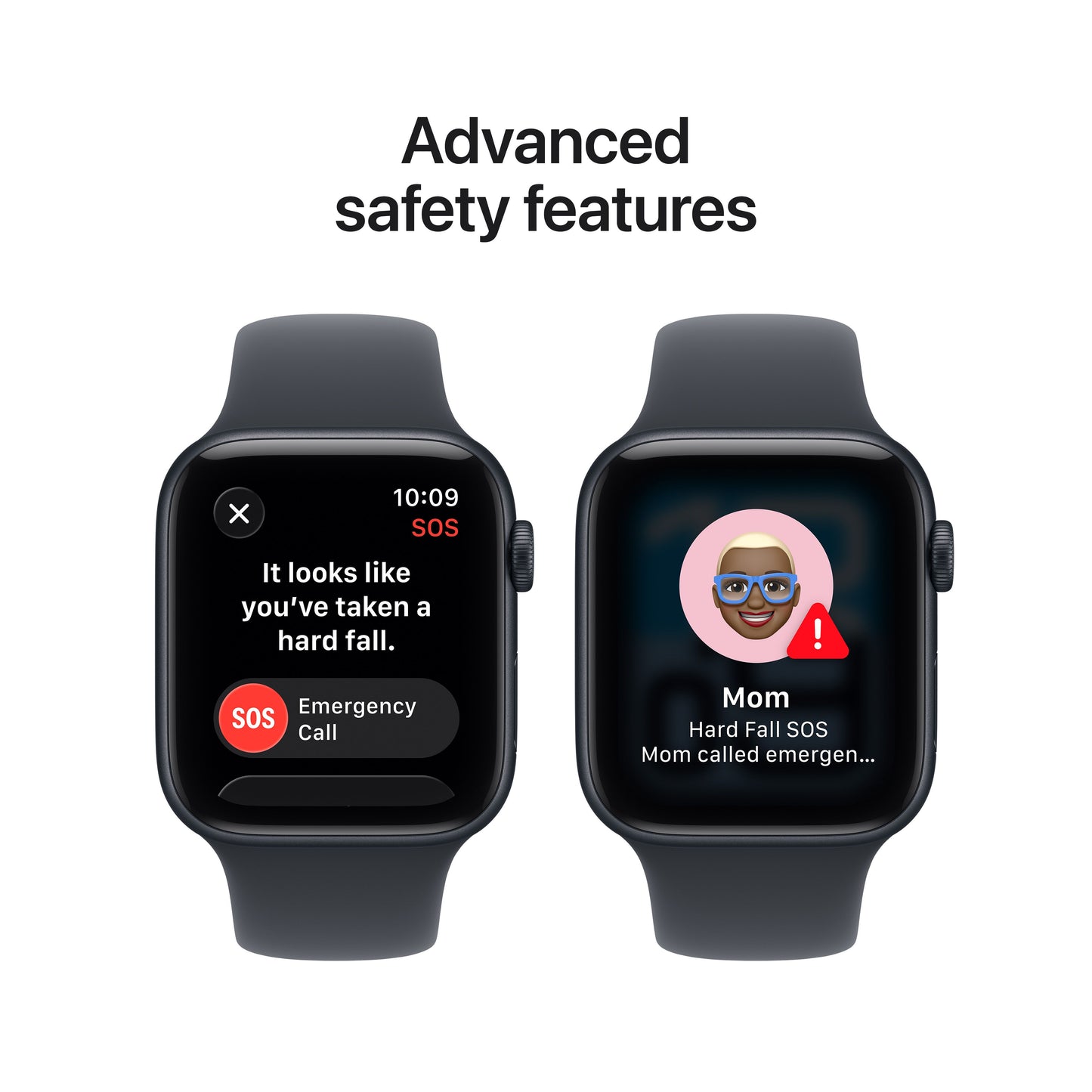 Apple Watch SE 3 in use outdoors displaying incoming call screen, highlighting GPS + Cellular connectivity
